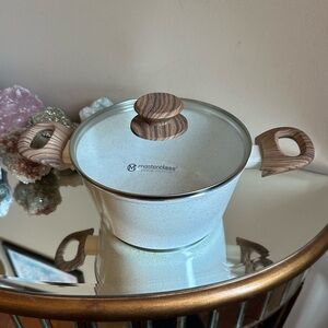 Masterclass Healthy options Ceramic Coating Ivory Non-stick 4.4qt 9.5" Casserole